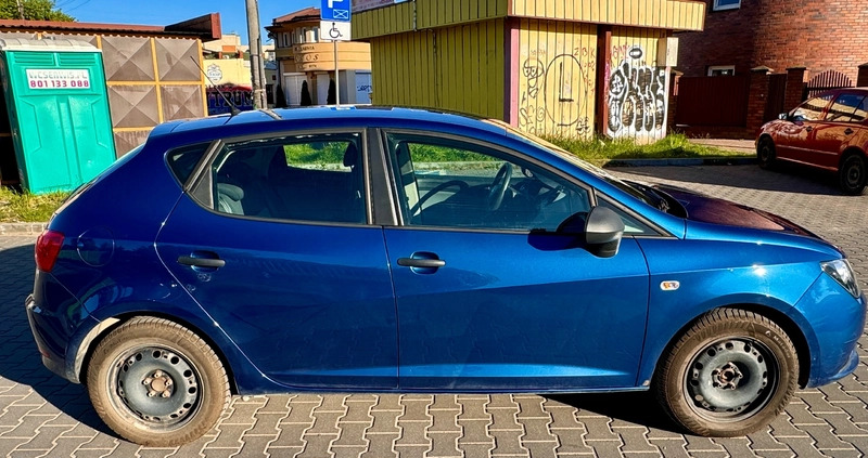 Seat Ibiza cena 29950 przebieg: 76000, rok produkcji 2014 z Warszawa małe 29